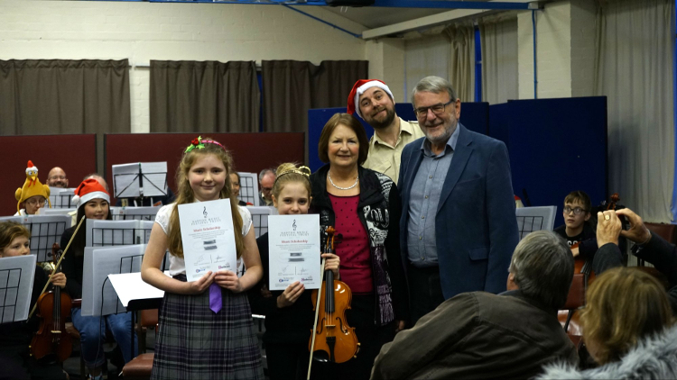 Annual Awards to the Warwickshire Young Voices