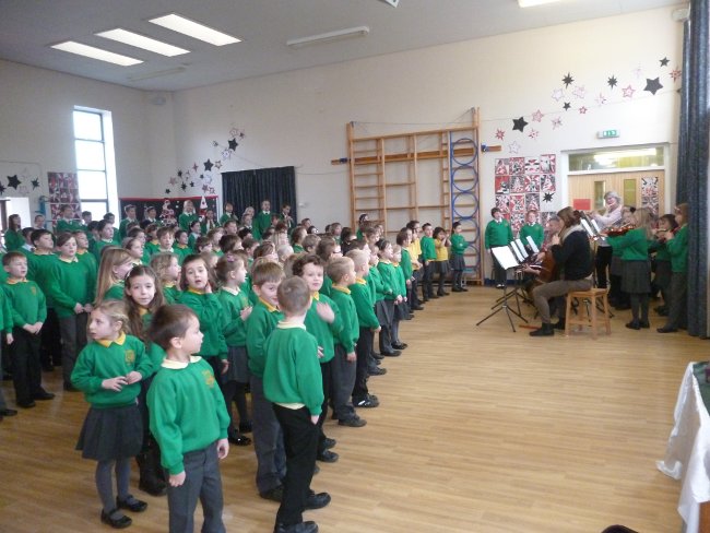 Pupils from St Lawrence School